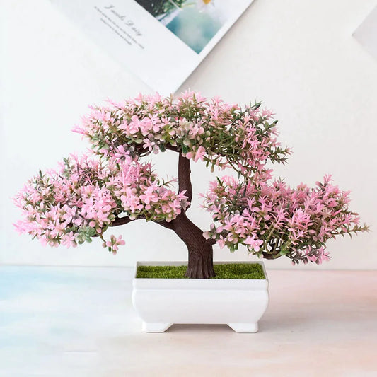 Artificial Bonsai Tree – Small Potted Décor