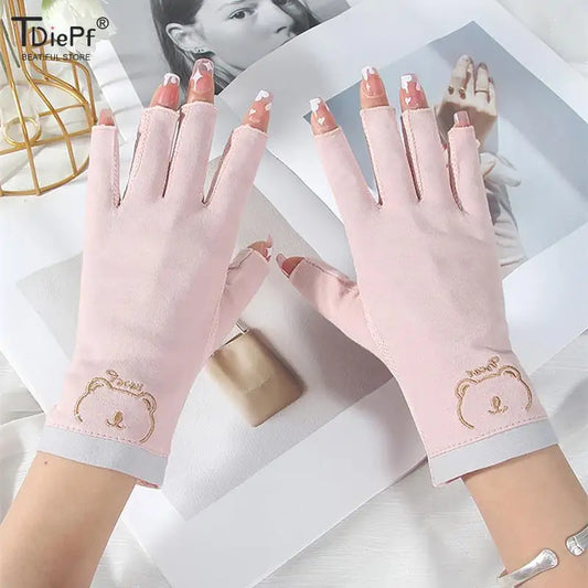 UV Protection Nail Gloves for LED Dryers