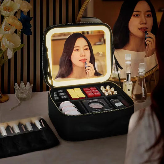 LED Travel Makeup Studio